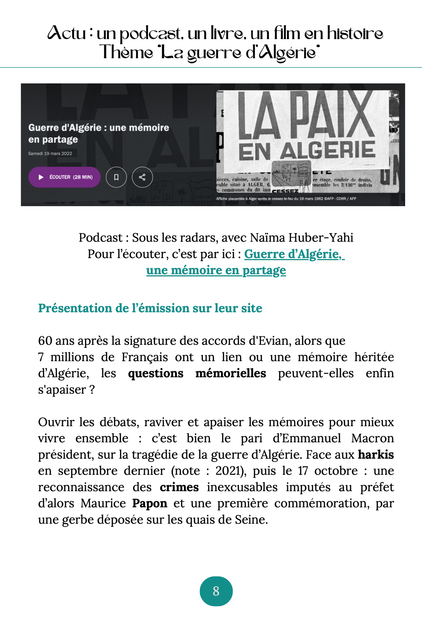 Newsletter #6