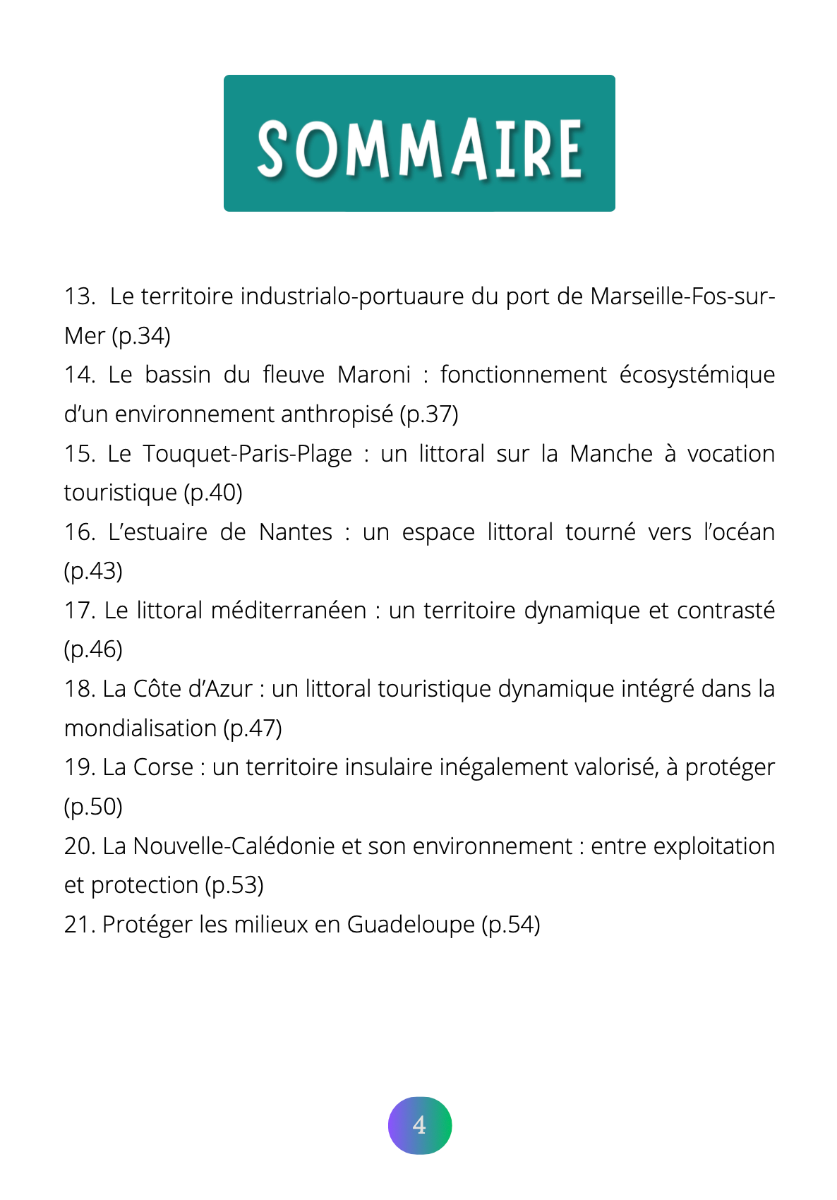 Livret Croquis - Les littoraux français