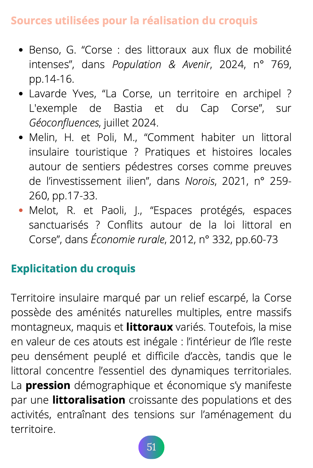 Livret Croquis - Les littoraux français