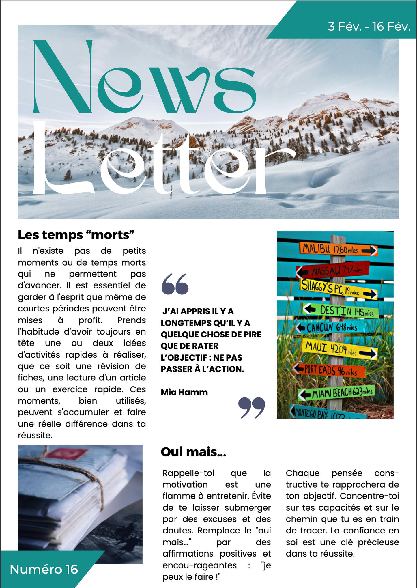 Newsletter #16