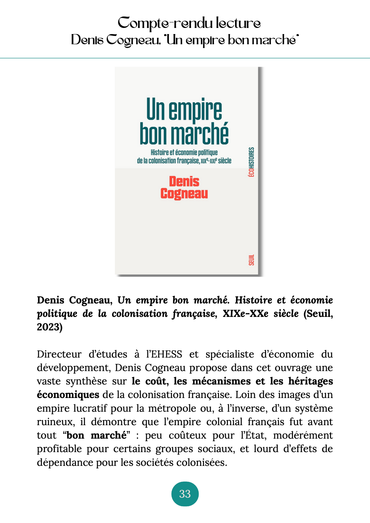Newsletter #31