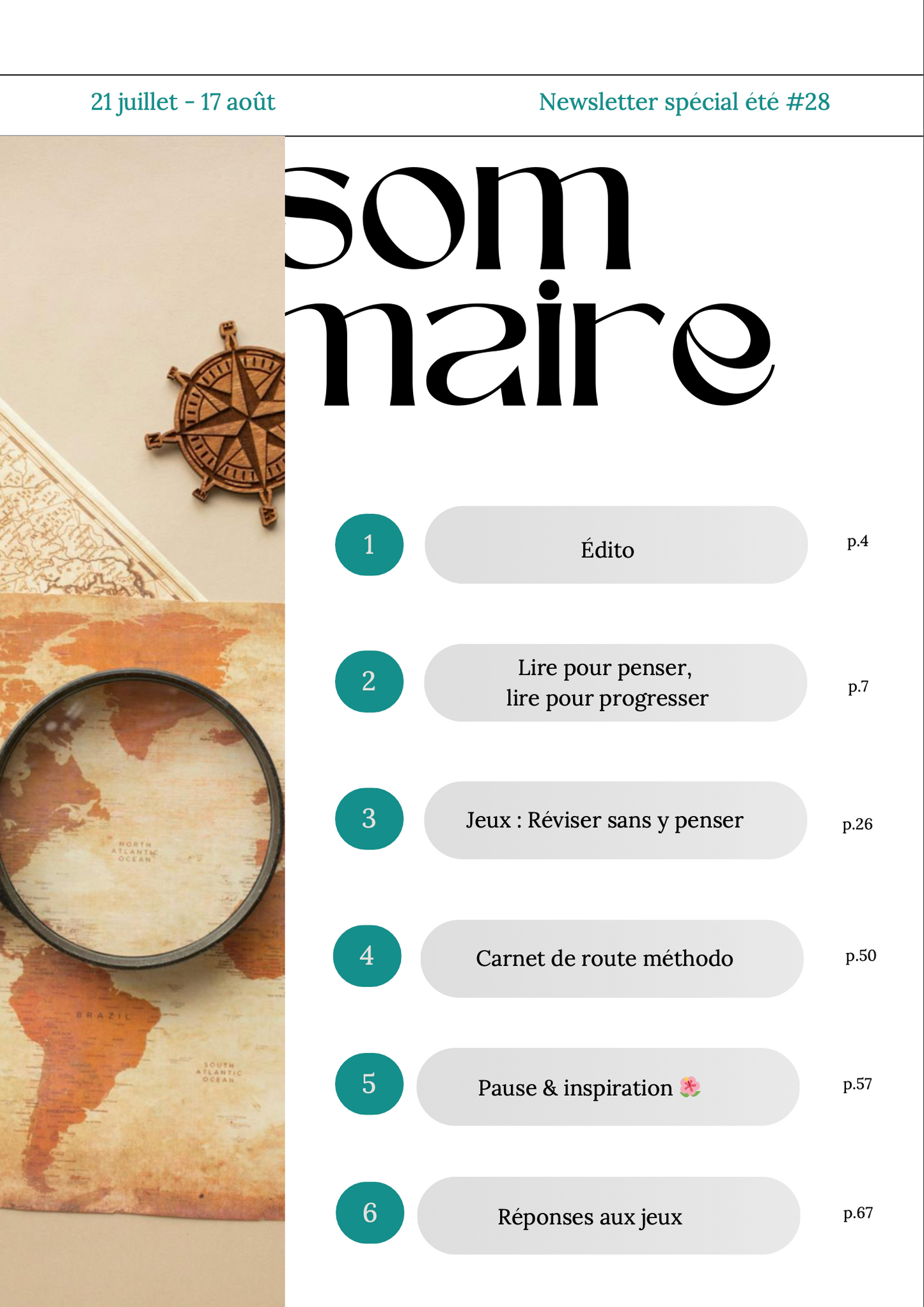 Newsletter #28 Spécial Été