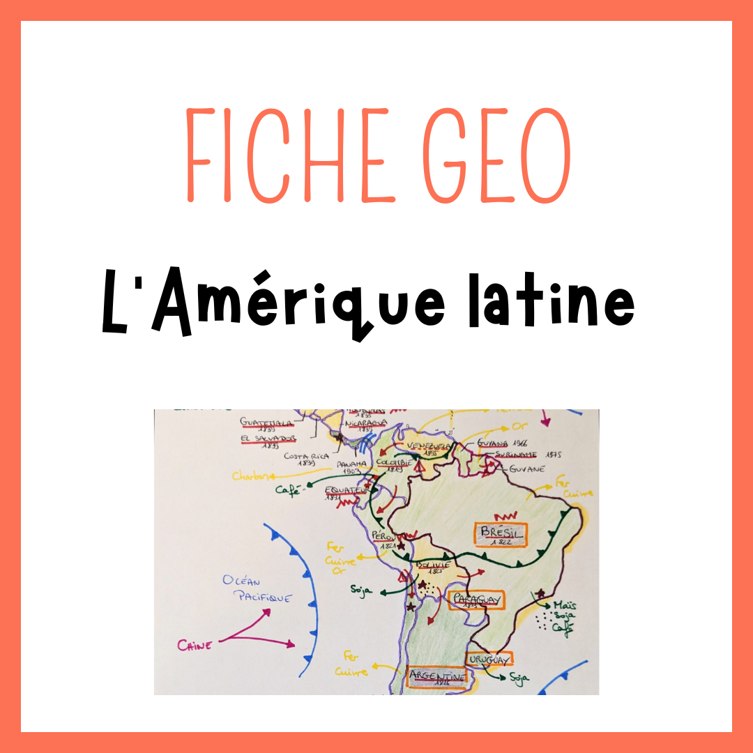 Fiche L'Amérique latine