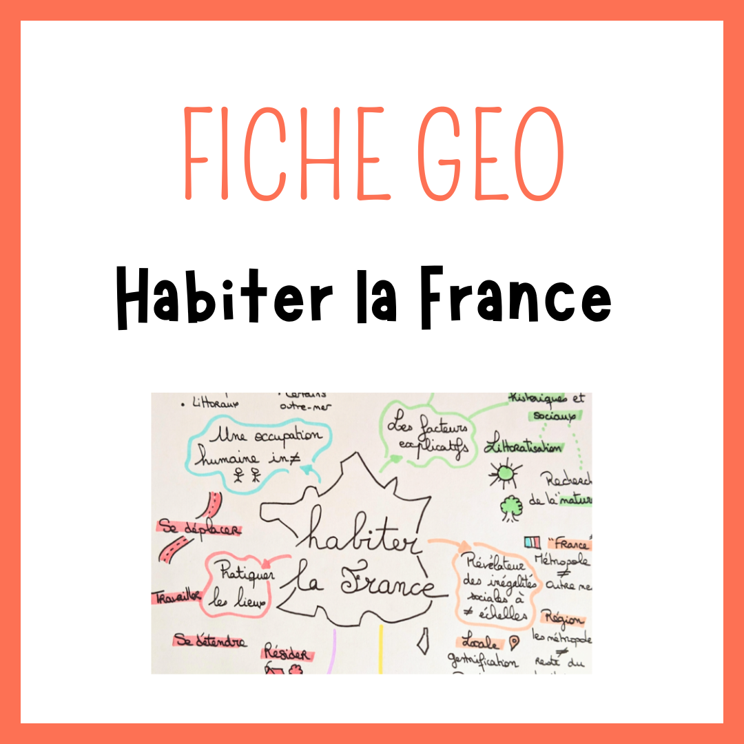 Fiche Habiter la France