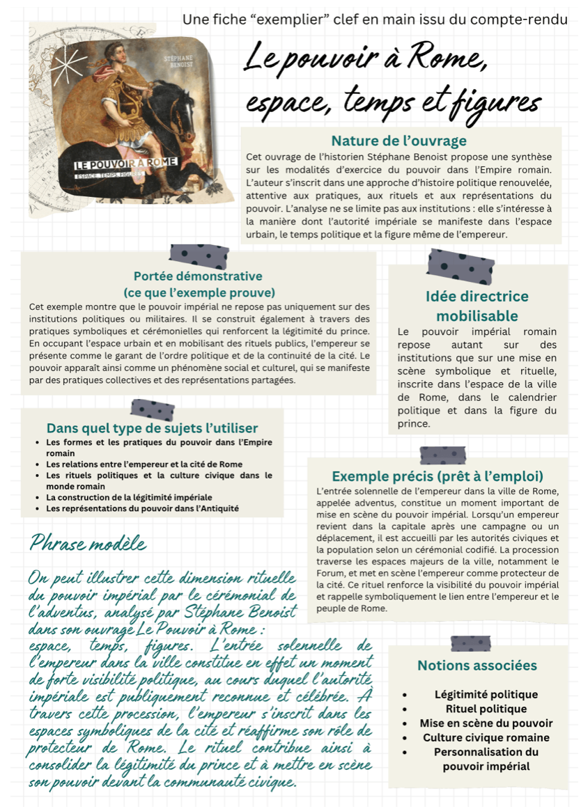 Newsletter : Je réussis en histoire-géographie