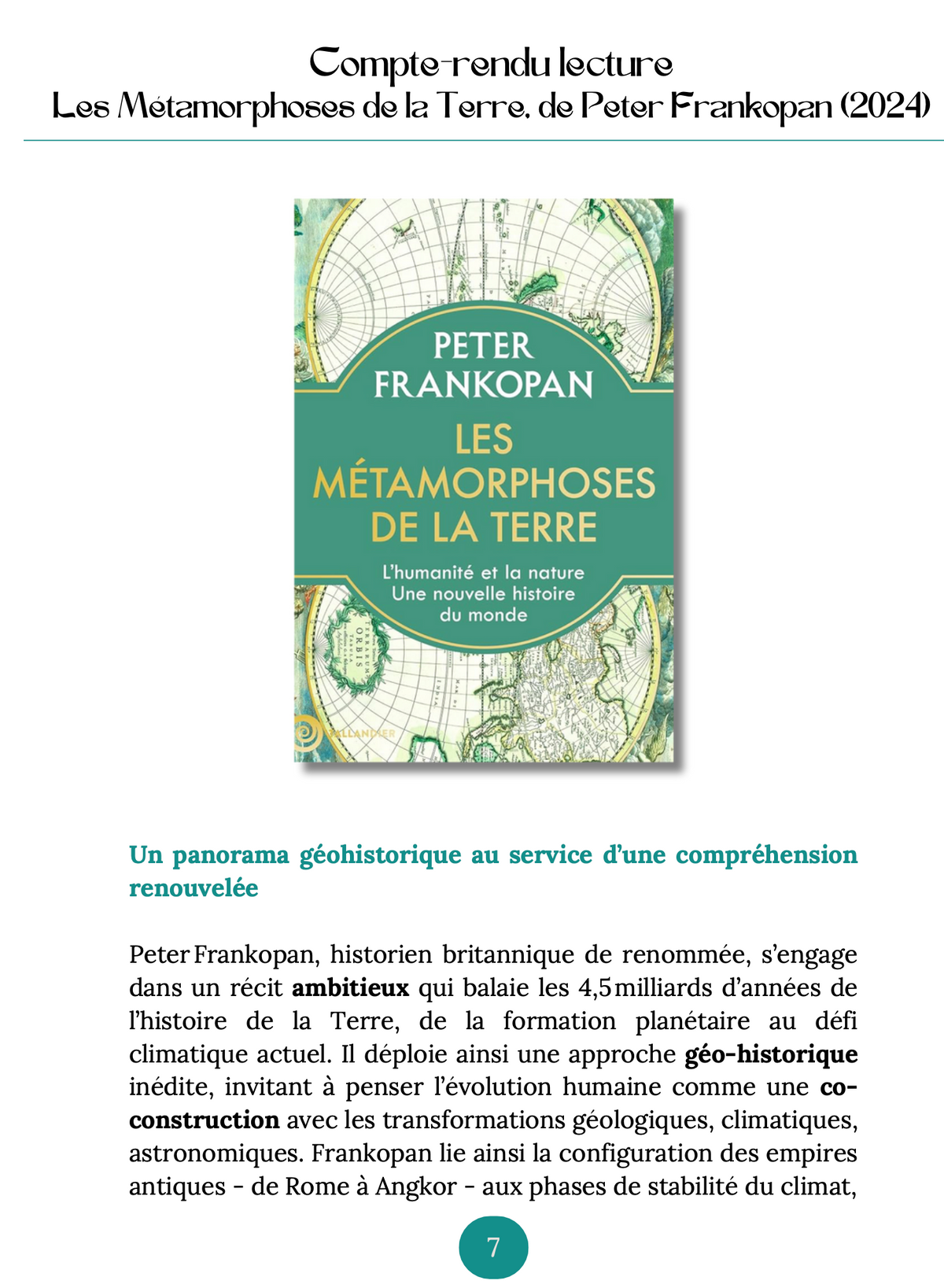 Newsletter : Je réussis en histoire-géographie