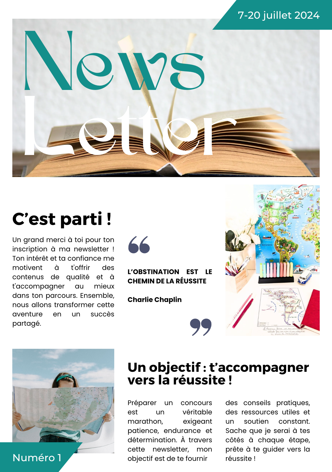 Newsletter : Je réussis en histoire-géographie