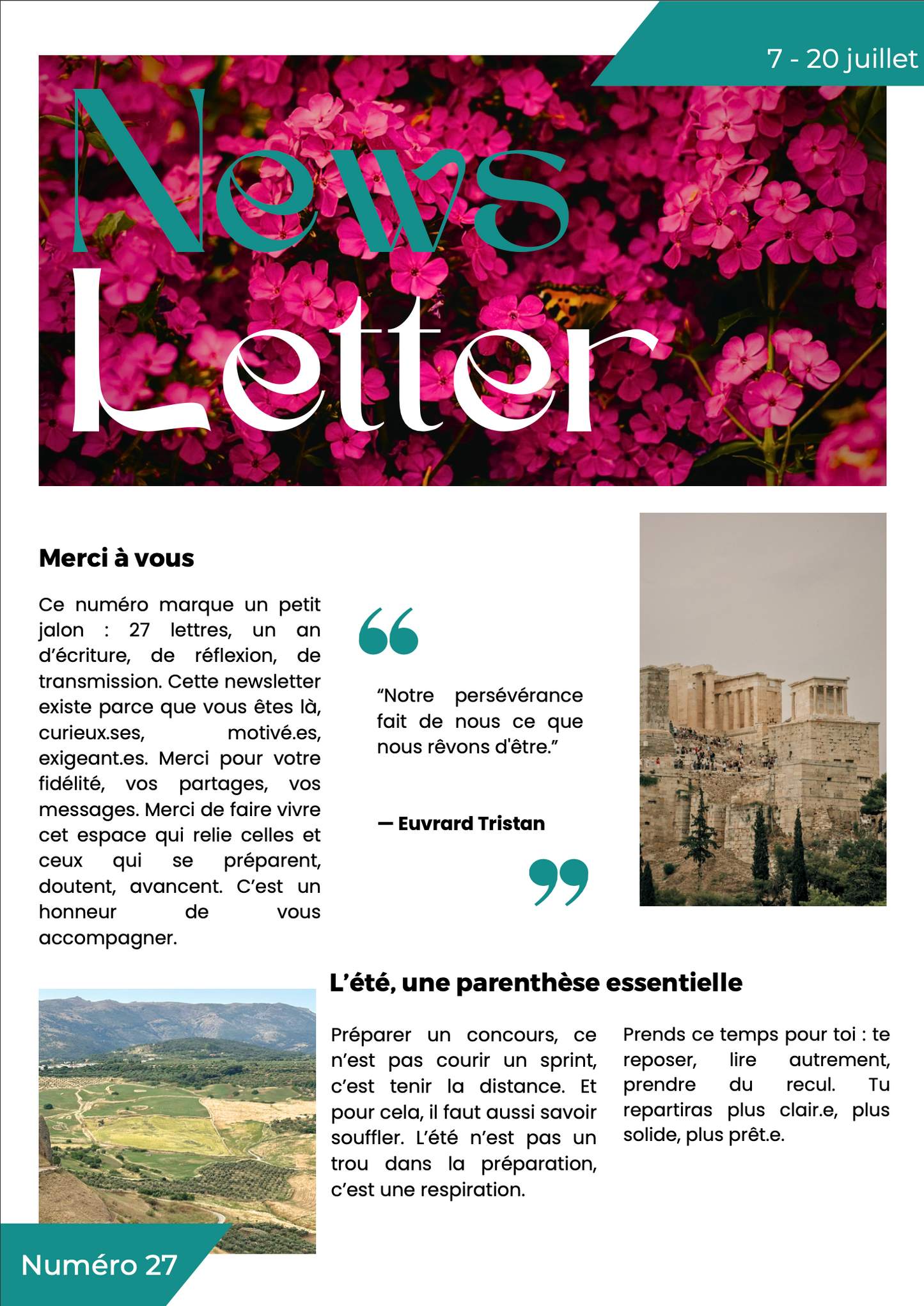 Newsletter #27