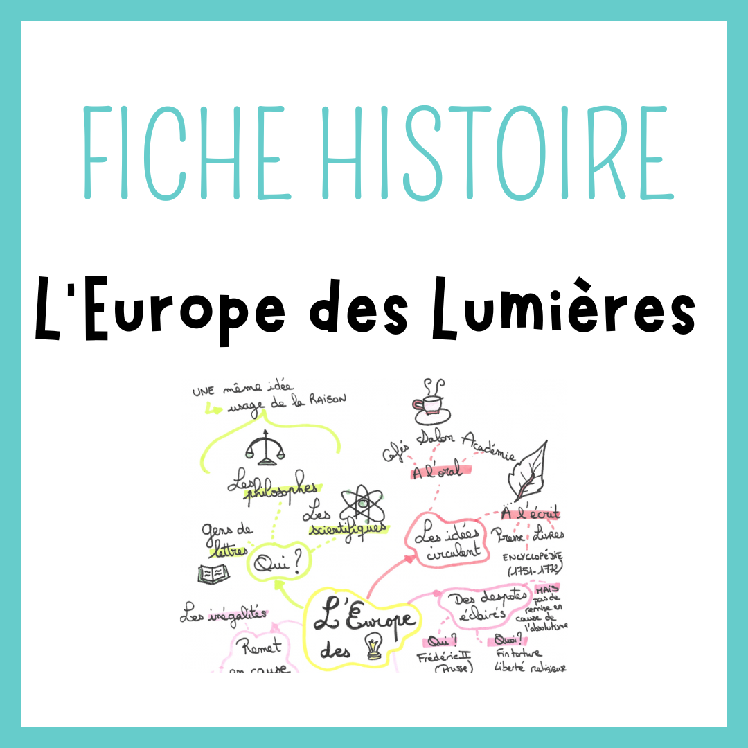 Fiche l'Europe des Lumières