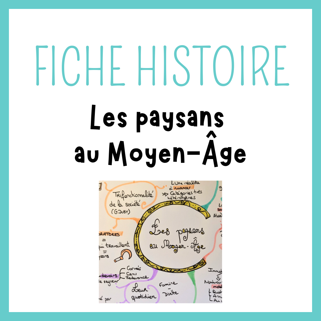 Fiche Paysans au Moyen-Âge